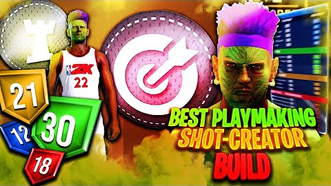 BEST CURRENT GEN PLAYMAKING SHOT CREATOR IN NBA 2K21! BEST GUARD BUILD NBA 2K21