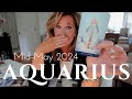 Aquarius  truth bomb  are you out of your fing mind  mid may 2024 zodiac tarot reading