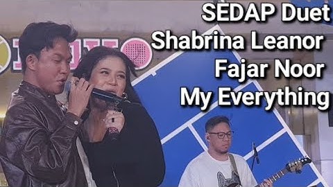 Cie Cie Duet Shabrina Leanor Fajar Noor My Everything LIVE SUMMARECON MALL BEKASI 20-6-2025