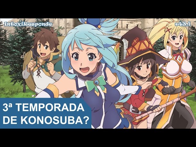 KonoSuba! terá uma terceira temporada com outro estúdio - Anime United