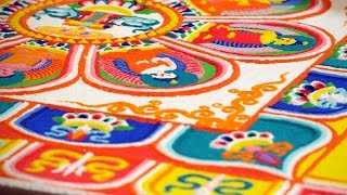 Sand mandala: Tibetan Buddhist ritual