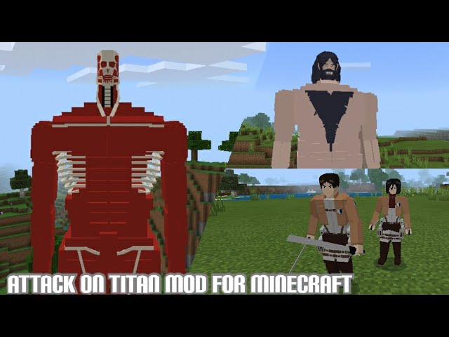 AOT MOD MCPE - titans craft 1.0 Free Download