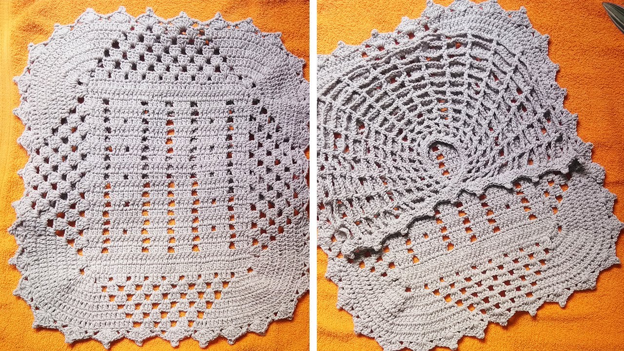 Tampa de vaso quadrada em croche Clearance