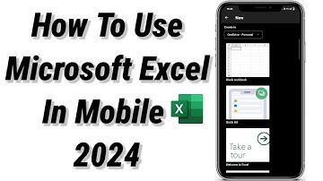How To Use Excel In Mobile | Mobile Se Excel Sheet Kaise Banaye | MS Excel In Mobile