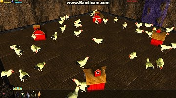 AgentKeeper a Dungeon Keeper alike game written in Java [Better Chicken Behavior and Animation]