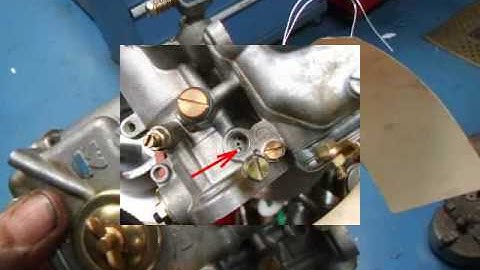 Weber DCOE Modification