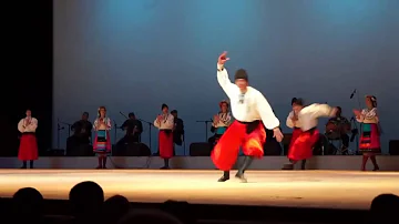 Incredible Ukrainian dance Gopak with elements of Ukrainian folk music  Ballet Sukhishvili in Kiev