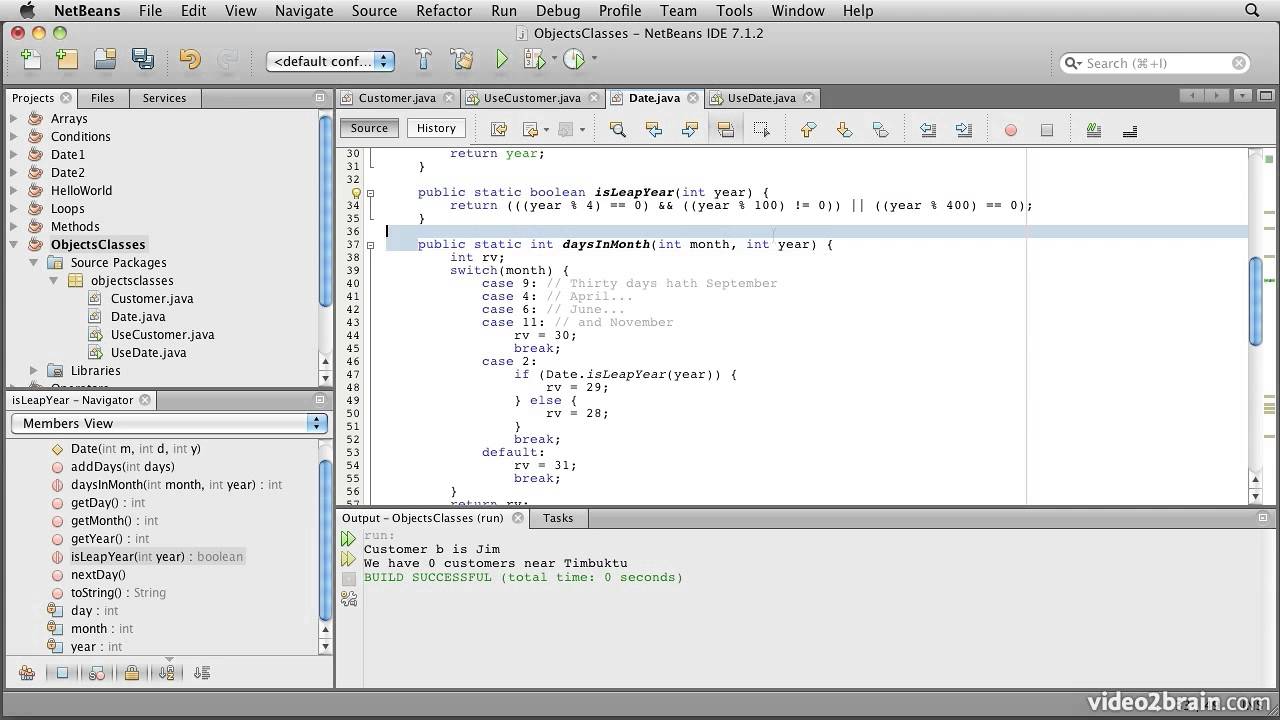 Java from Structures to Objects 4 - YouTube