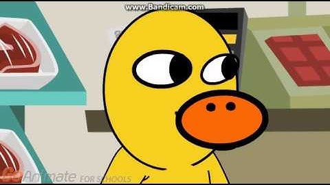 The Duck Song 3 but poorly recreated in GoAnimate