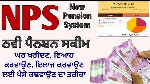 NPS Tier 1 Withdrawal Procedure | NPS Scheme | NPS Withdrawal Rules in Punjabi