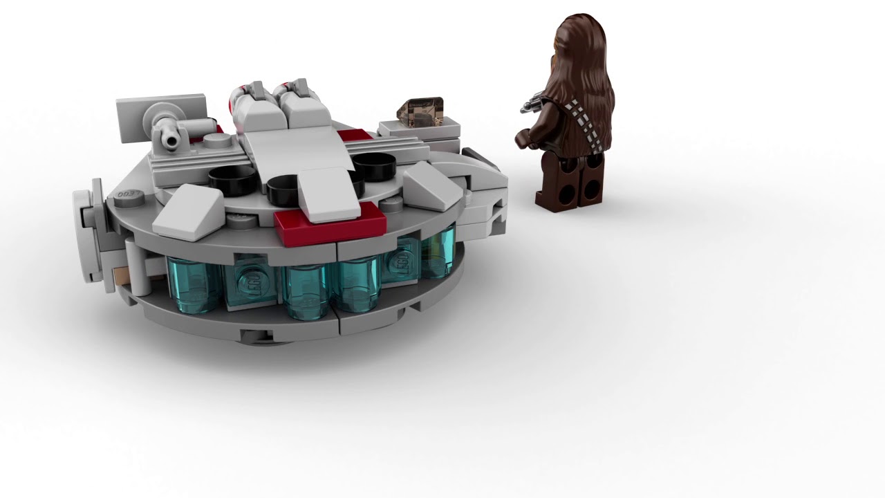 star wars millennium falcon microfighter