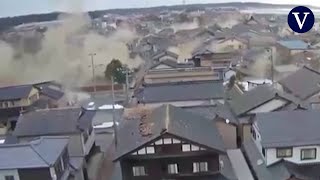 Thumbnail for Así se vivió el momento del terremoto de Japón de 7,4 grados
