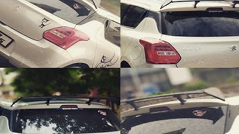 swift sports spoiler