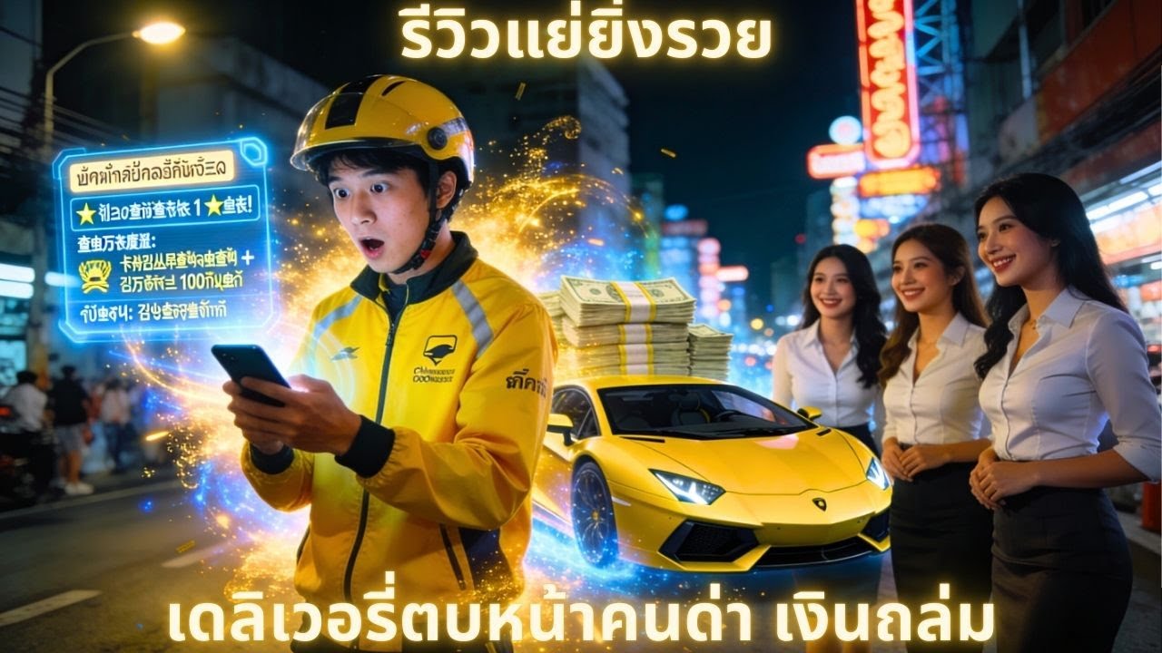 👑😱 รีวิวแย่ยิ่งรวย เดลิเวอรี่ตบหน้าคนด่า เงินถล่ม | #สปอยซีรีส์ #ระบบ