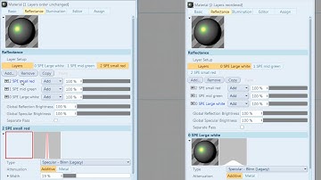 C4D Reflectance layer preview bug