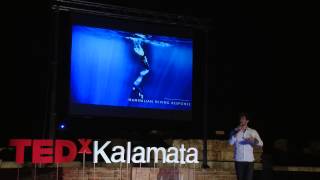 A glimpse of infinity | Guillaume Nery | TEDxKalamata