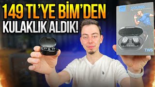 BİM'den 149 TL'ye TWS kulaklık alıp denedik!