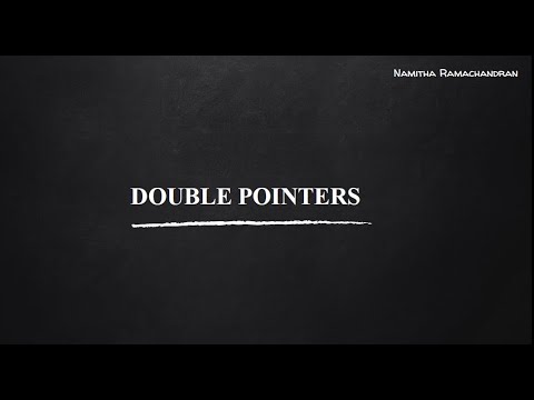 DOUBLE POINTERS 65
