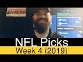 WCE: 2019 NFL Gambling Picks Week 4 (Against the Spread ...