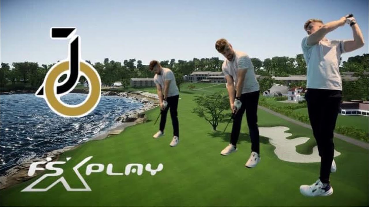 FSX PLAY REVIEW (9 holes Pebble Beach) **UNBELIEVABLE GRAPHICS**