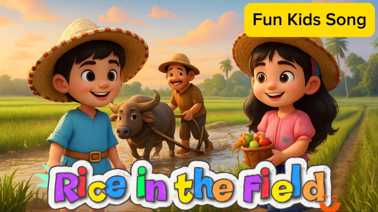 Song: Rice in the Field |🌿Step into the golden sunshine of the countryside! ☀️
