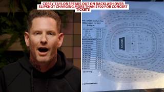Corey Taylor Speaks Out On Backlash Over Slipknot Charging More Than $700 For Concert Tickets