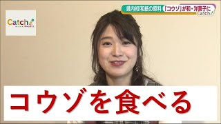 【和紙を食べる？】　原料の「コウゾ」を使ったお菓子　実は栄養価もたっぷり《福島発》福こうぞ［キャッチ］