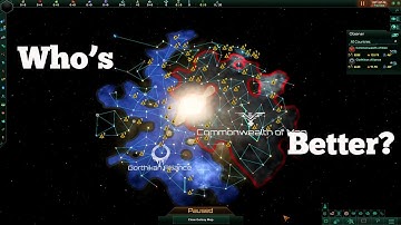 Stellaris Commonwealth of Man vs Toxoids
