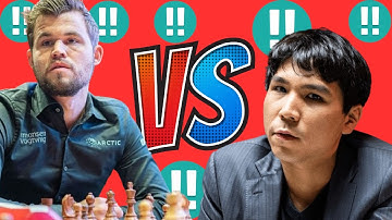 Perfect chess game 901 Magnus Carlsen vs Wesley So