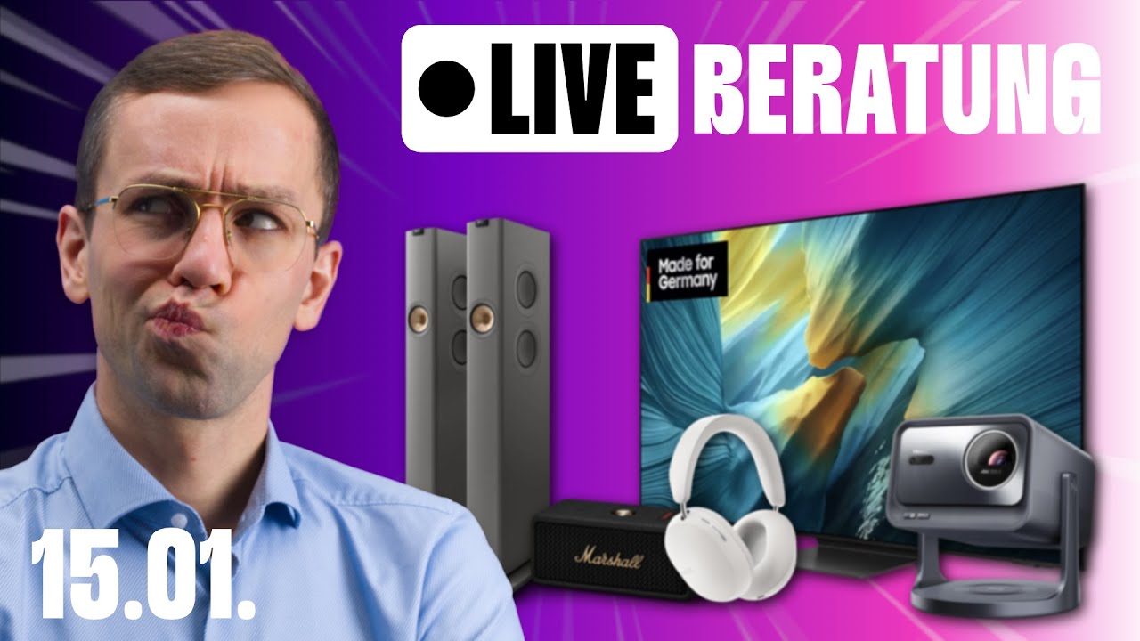 TV & HIFI Live-Beratung – Beste Deals für Fernseher, Soundbars, Kopfhörer & mehr!
