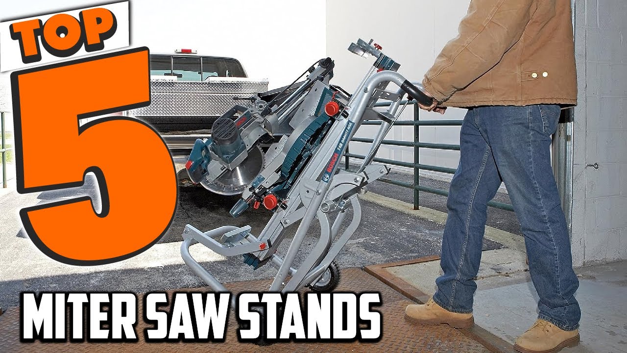Top 5 Best Miter Saw Stands: Make Your DIY Projects Easier - YouTube