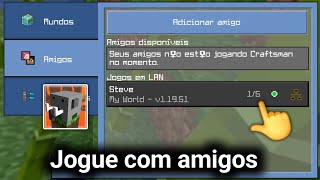 Craftsman Como jogar multijogador com amigos | craftsman como jugar con amigos