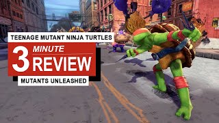 Teenage Mutant Ninja Turtles: Mutants Unleashed Review In 3 Minutes | GamingByte