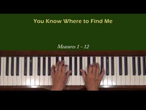 Imogene Heap You Know Where To Find Me Intro Piano Tutorial