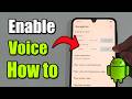 How To Enable Voice Navigation In Google Maps - Easy Tutorial