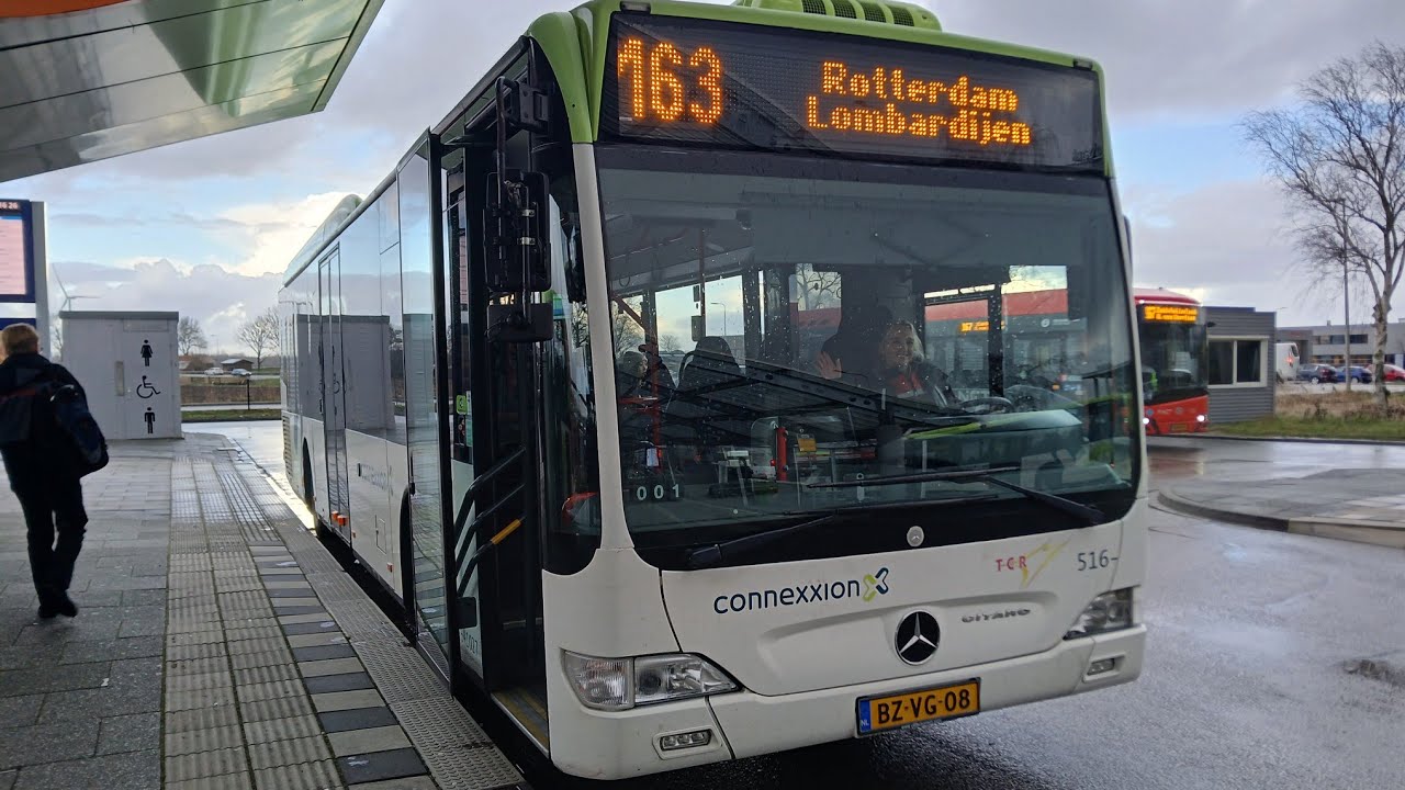 Meerijden met @buschauffeuselizette met de CXX 516-1027 Mercedes-Benz Citaro LE Ü op lijn 163