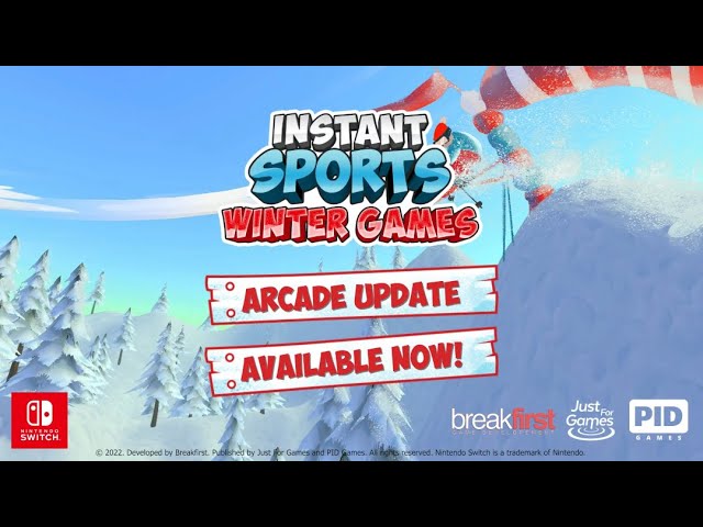 Arcade Update! - INSTANT SPORTS Winter Games - YouTube