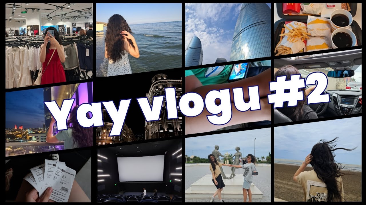 YAYVLOGU#2 | mollar, inside out2, sumqayit, bag gunlukleri ve daha coxuu🫶🏻🐢🌊