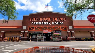 Shopping at The Home Depot in Casselberry, Florida