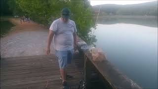FIshing At Madison Co Lake First Night Fishing