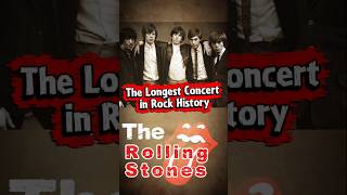 The Rolling Stones Hold a Rock History Record 🎸 #therollingstones #musichistory