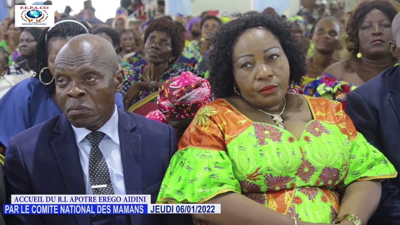 L'ACCUEIL DE L'APOTRE EREGO AIDINI PAR LE COMITE NATIONAL DES MAMANS FEPACO LE 6 JANVIER 2022