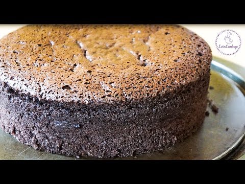 Chocolate sponge cake/შოკოლადის ბისკვიტი