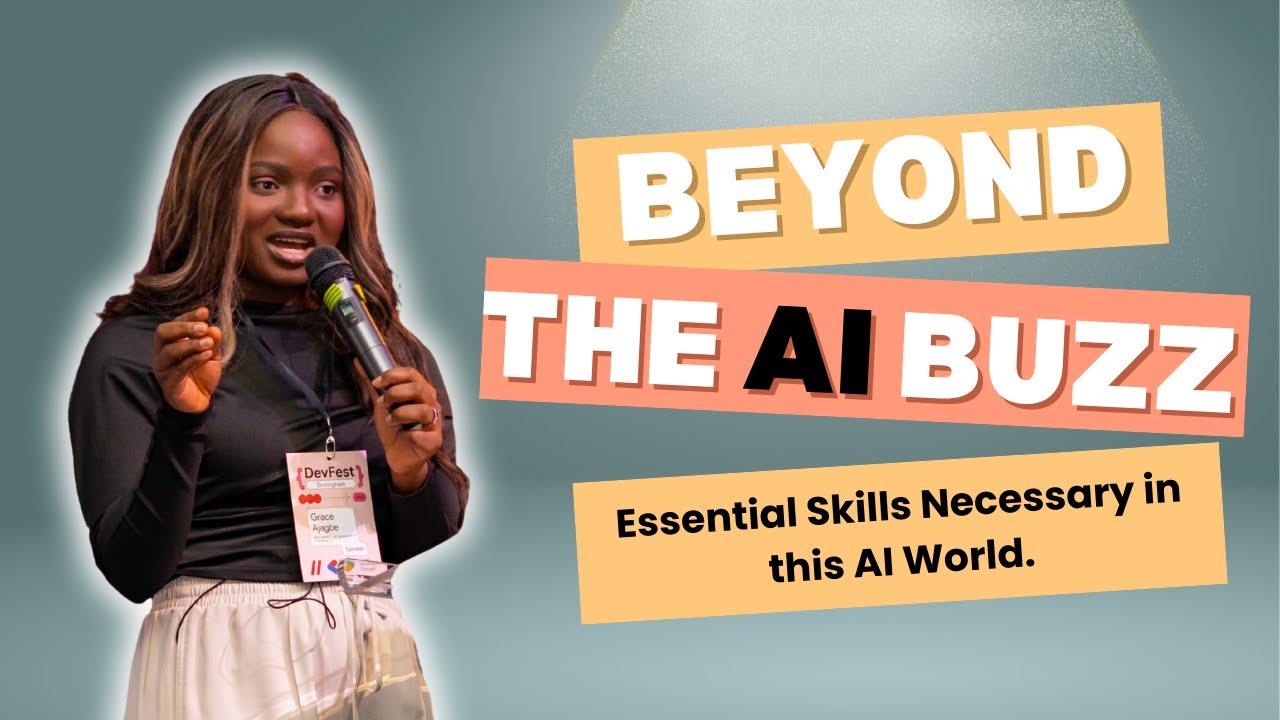 These Skills will make You Irreplaceable by AI | My Devfest Talk - YouTube