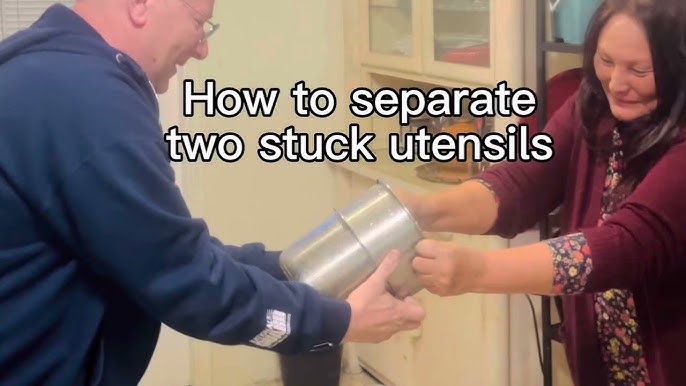 How to separate stuck glasses … kitchen helper