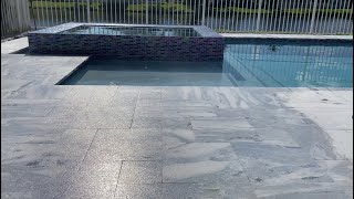 Orlando Cleaning & Sealing Travertine, Marble Decks Non Slip