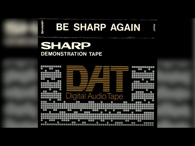 Sharp's Be Sharp Again (1980's DAT Deck Jazz-Fusion Demonstration