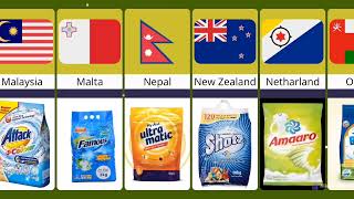 Famous Washing Powder From Different Countries  |Dunya of Comparison