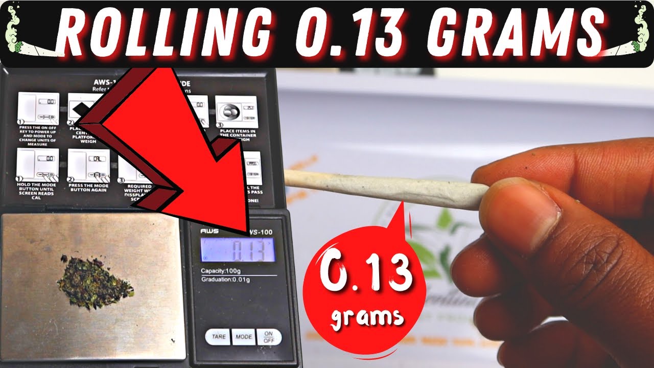 How To Roll A Joint With Little Weed