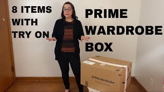 Prime Wardrobe --Try Before You Buy-- With Try on--January 2021